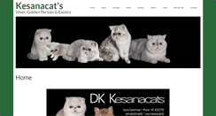 Desktop Screenshot of kesanacats.dk