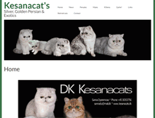 Tablet Screenshot of kesanacats.dk